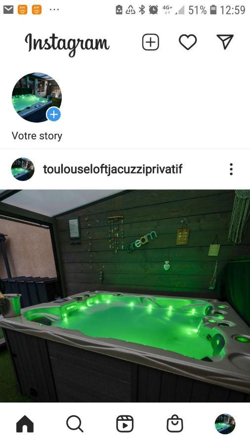 AucamvilleSpa Privatif Toulouse Jacuzzi别墅 外观 照片